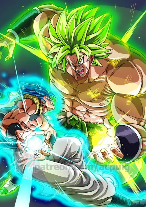 Background Broly Wallpaper