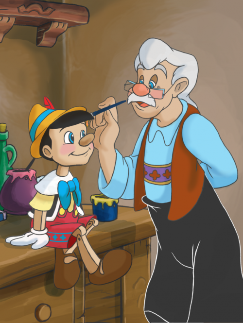 Background Pinocchio Wallpaper