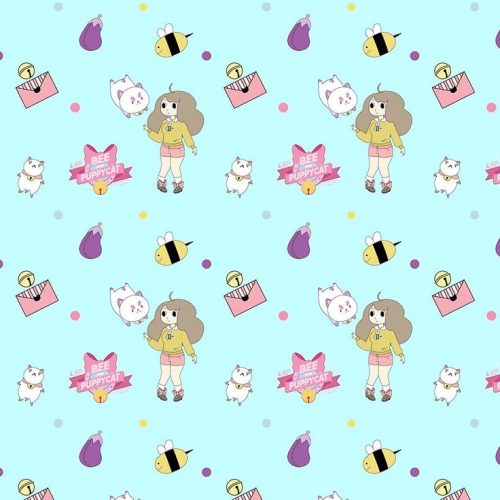 Bee And Puppycat Background Wallpaper