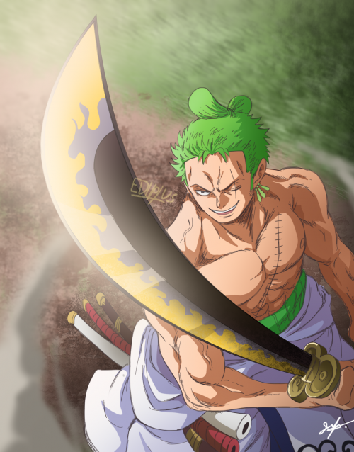 Background Zoro Wallpaper