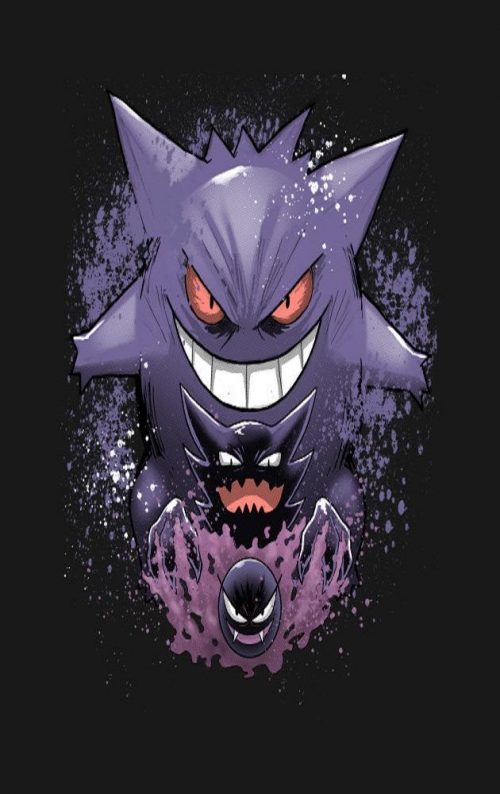 Background Gengar Wallpaper