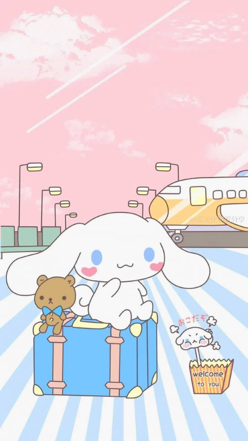 Background Cinnamoroll Wallpaper