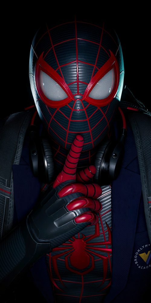 Background Miles Morales Wallpaper