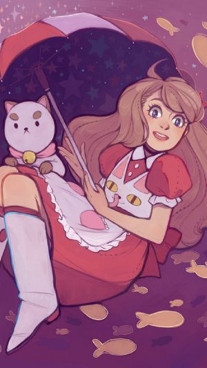 Background Bee And Puppycat Wallpaper