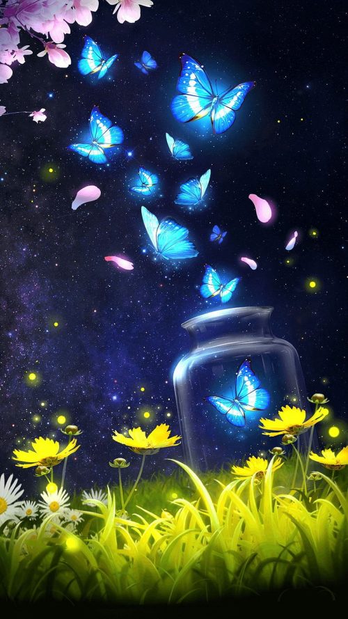 Background Butterfly Wallpaper