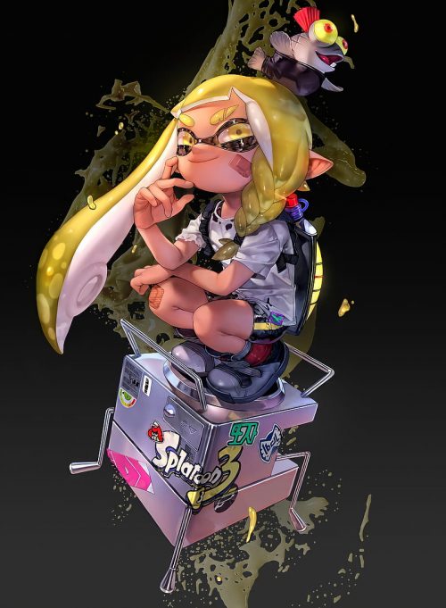 Background Splatoon 3 Wallpaper