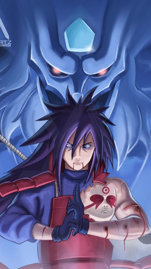 Background Madara Uchiha Wallpaper