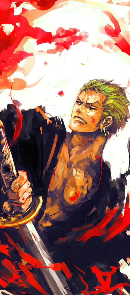 Background Zoro Wallpaper