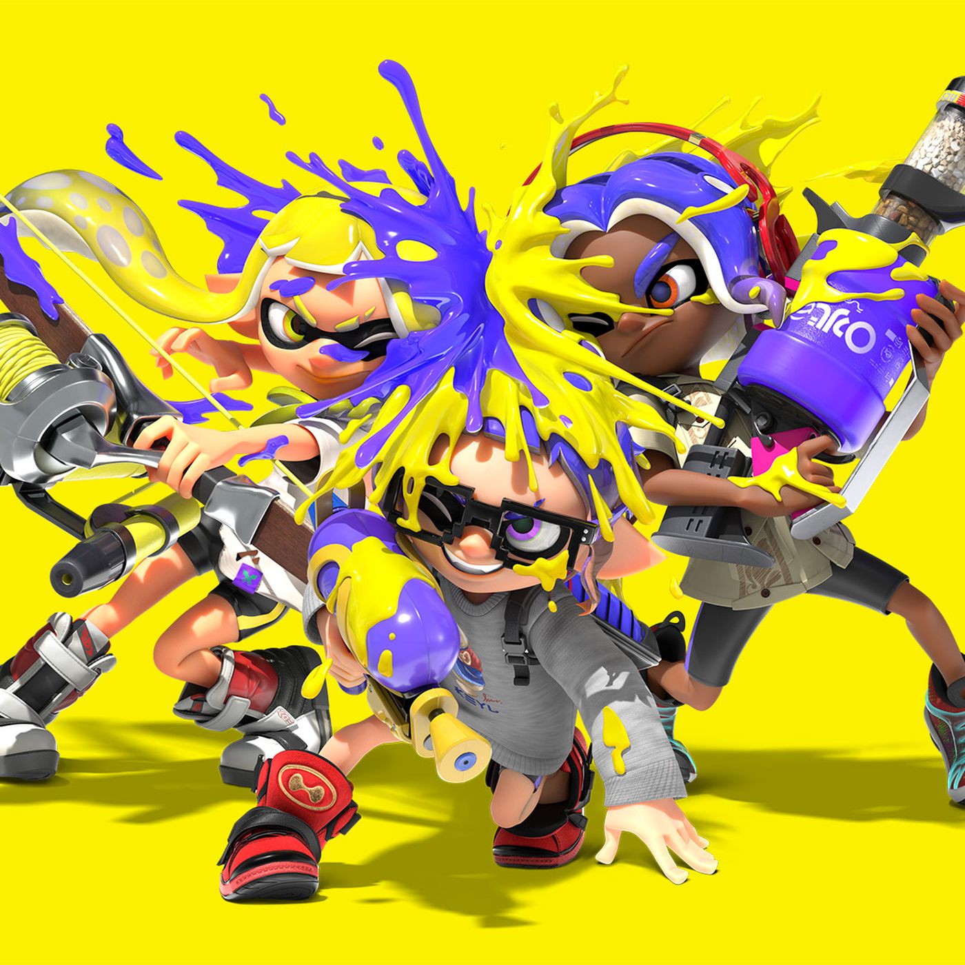 Background Splatoon 3 Wallpaper