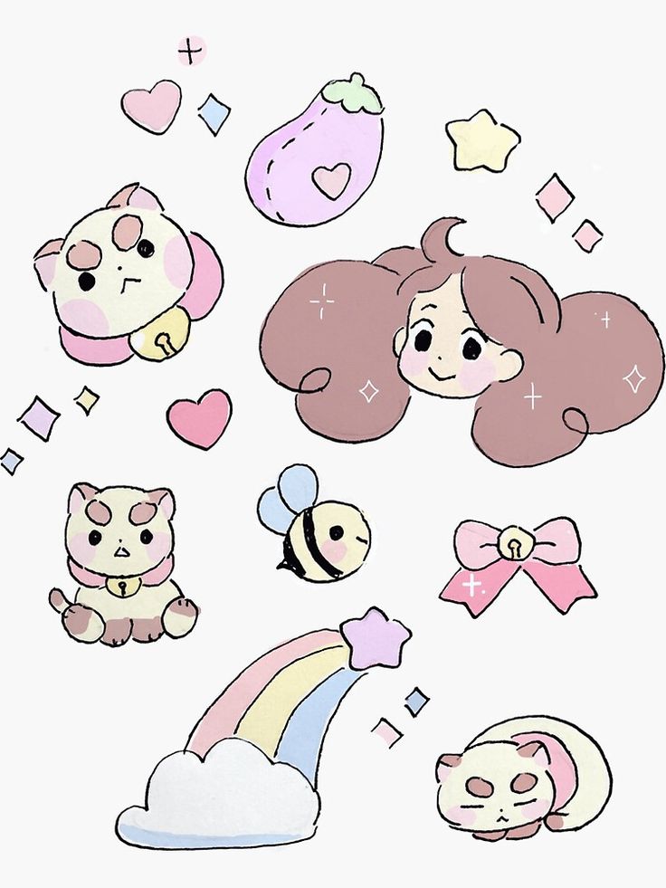 Bee And Puppycat Background Wallpaper