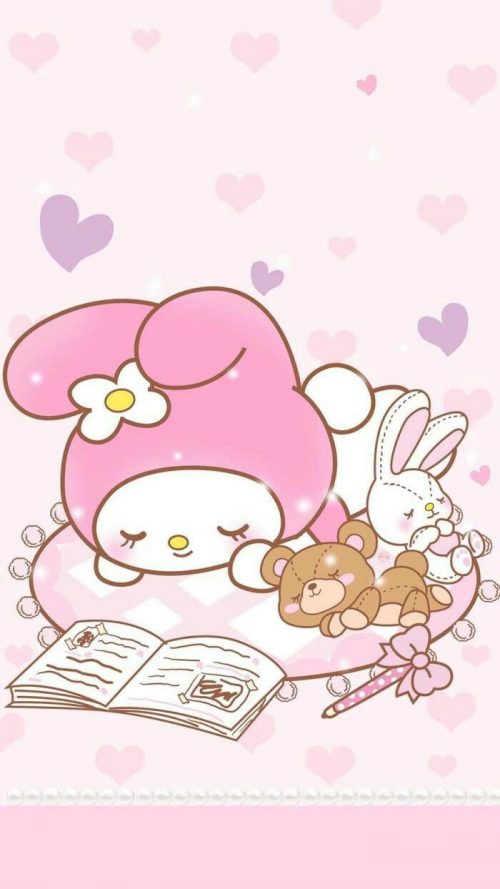 Background MY Melody Wallpaper