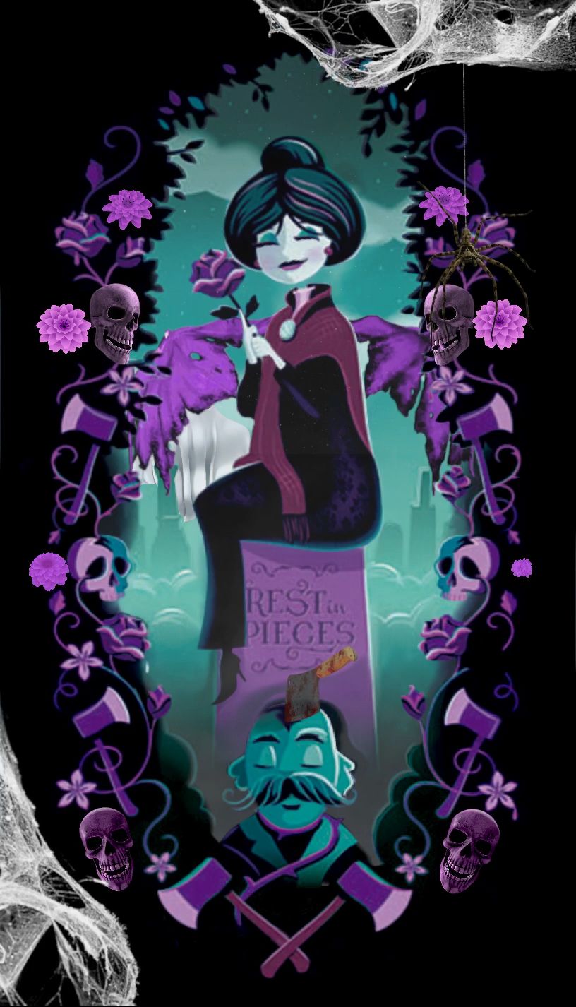 Background Haunted Mansion Wallpaper