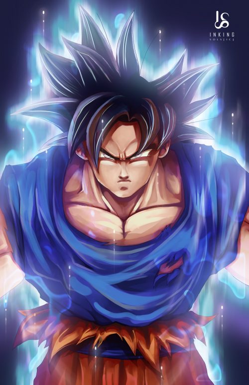 Background Goku Ultra Instinct Wallpaper