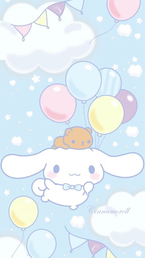 Background Cinnamoroll Wallpaper