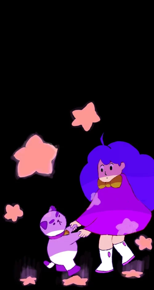 Bee And Puppycat Background Wallpaper