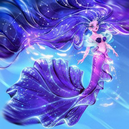 Background Mermaid Wallpaper