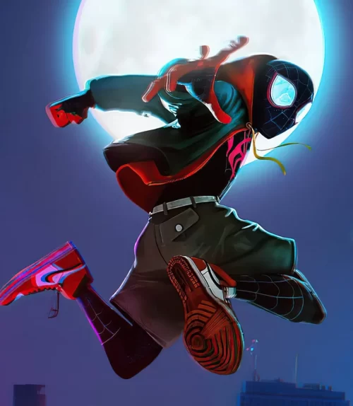 Background Miles Morales Wallpaper