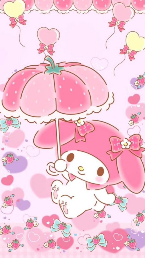 Background MY Melody Wallpaper