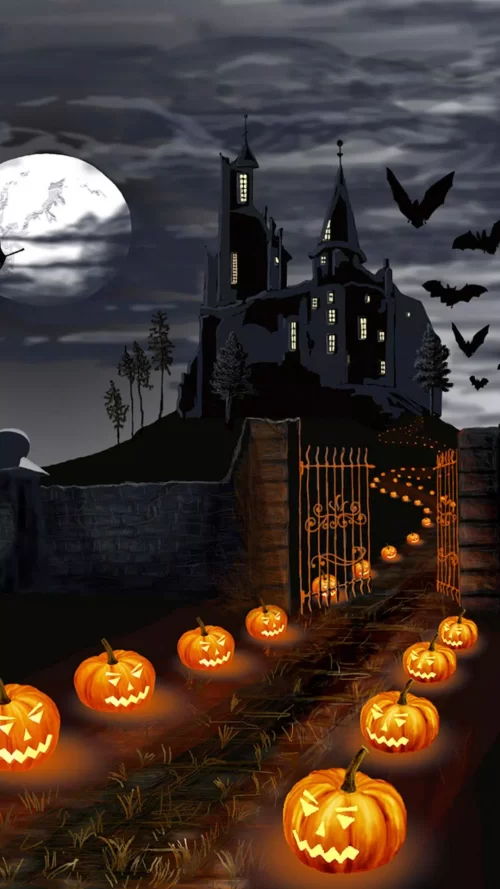 Background Cute Halloween Wallpaper