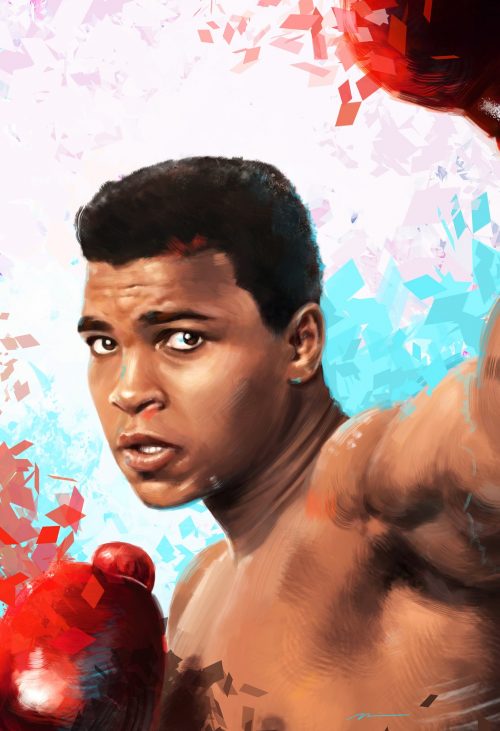 Background Muhammad Ali Wallpaper