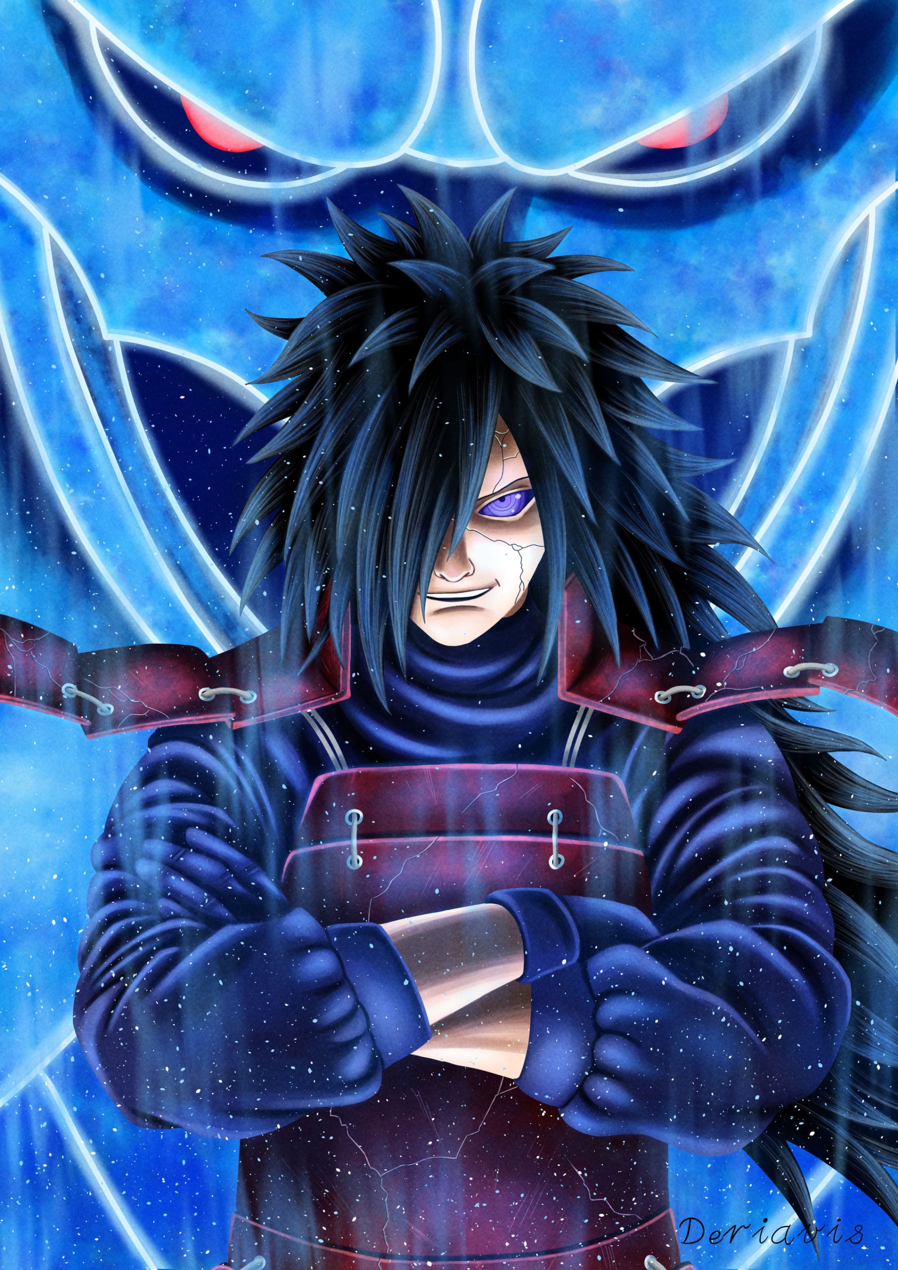 Background Madara Uchiha Wallpaper