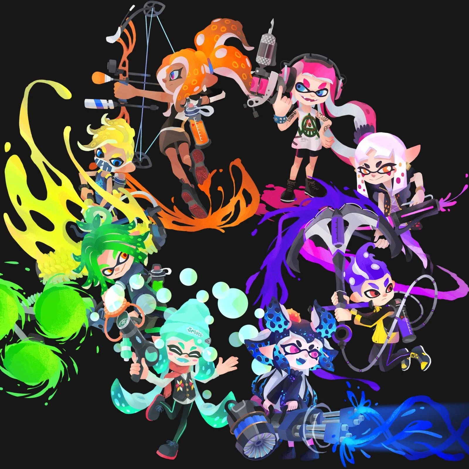 Splatoon 3 Wallpaper