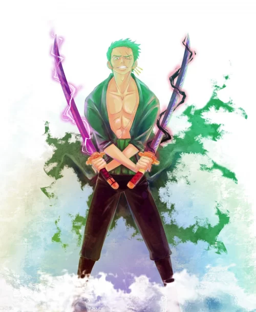 Background Zoro Wallpaper