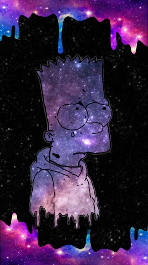 Background Bart Simpson Wallpaper