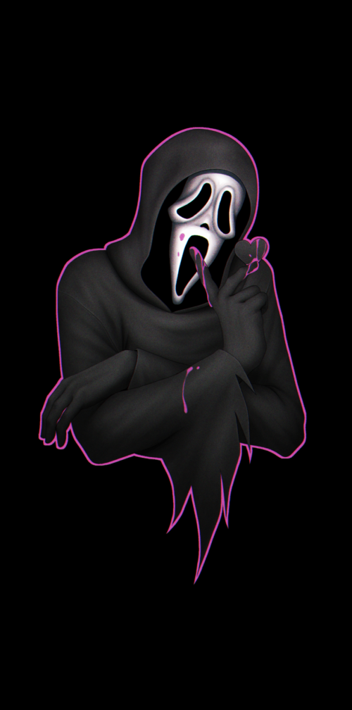 Background Ghost Face Wallpaper