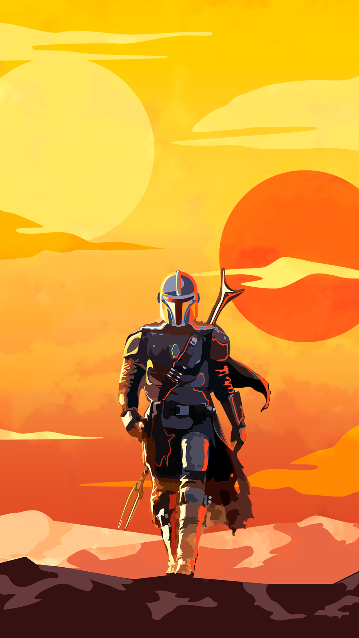 Background Mandalorian Wallpaper