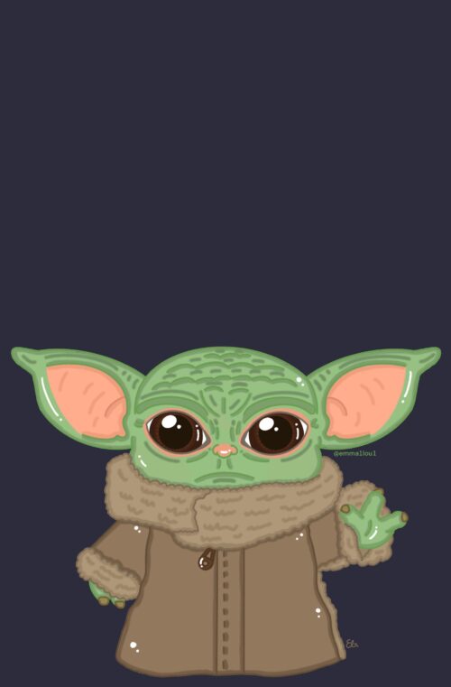 Background Baby Yoda Wallpaper