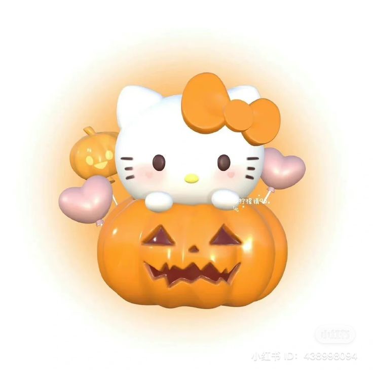 Background Hello Kitty Halloween Wallpaper