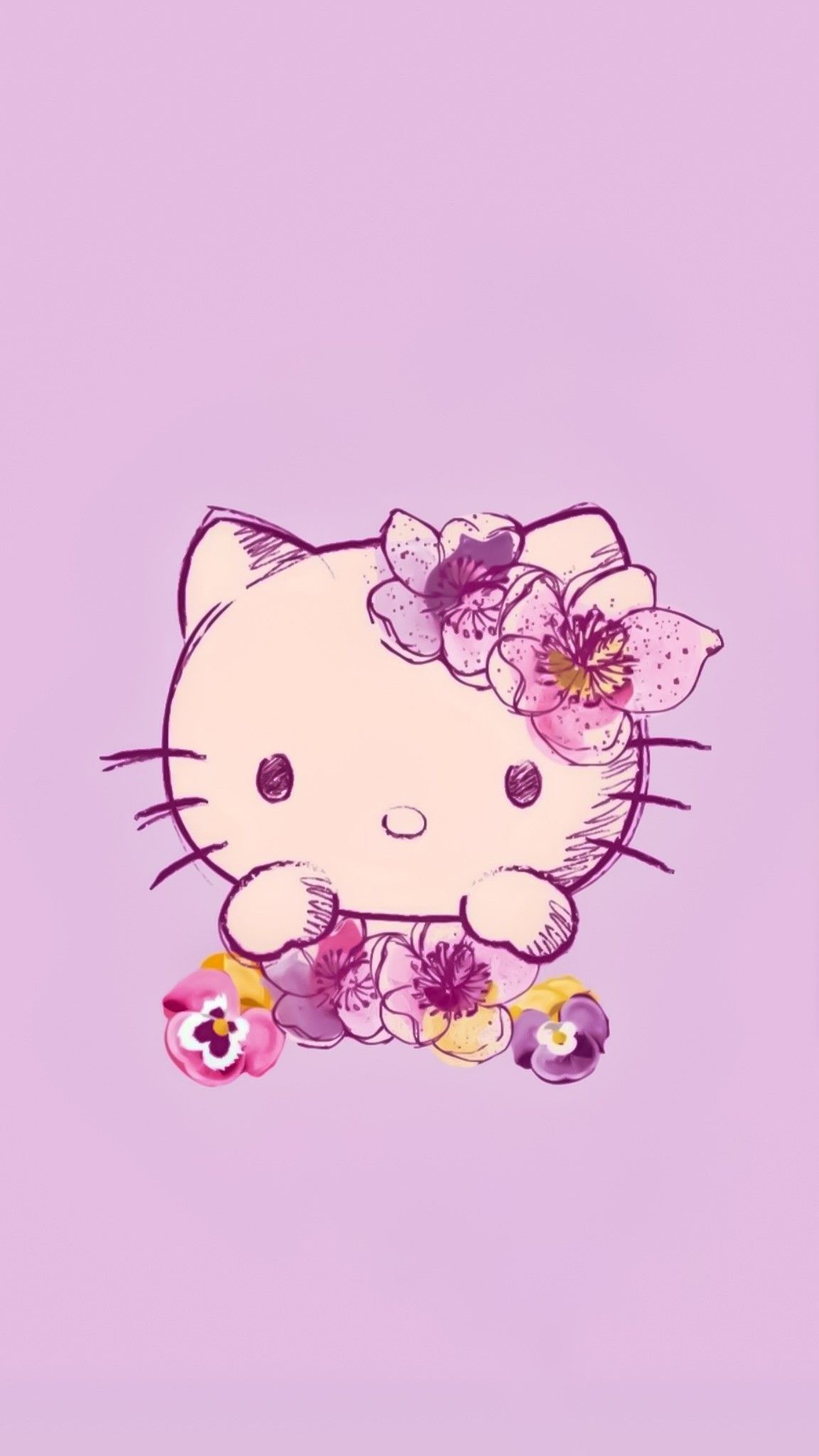 Background Hello Kitty Wallpaper