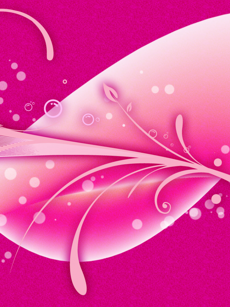 Pink Background Wallpaper