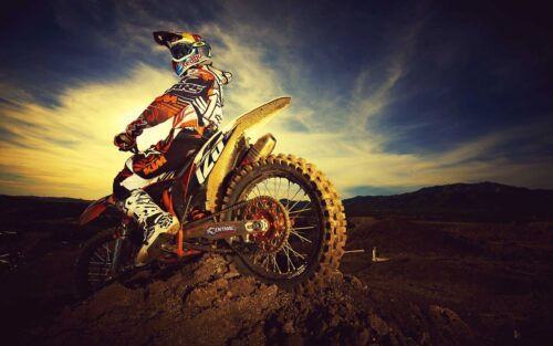 Dirt Bike Desktop Wallpaper