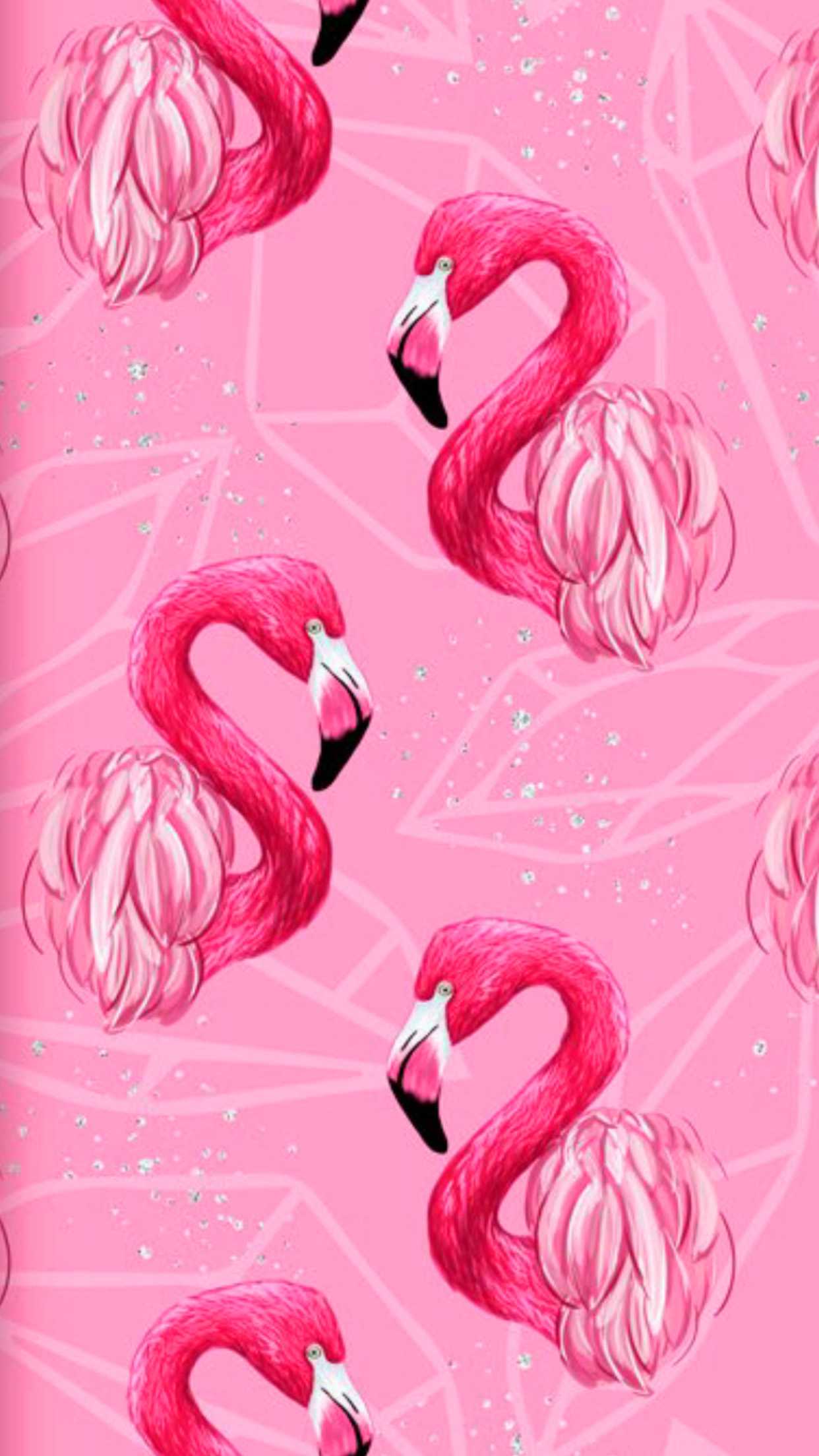 Pink Background Wallpaper