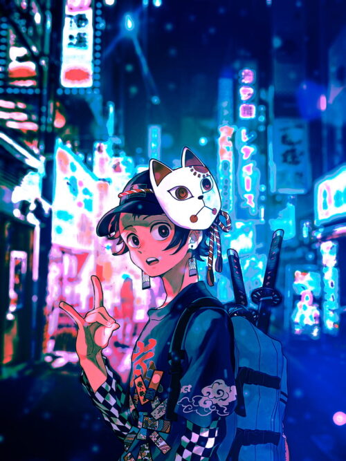 Background Tanjiro Wallpaper