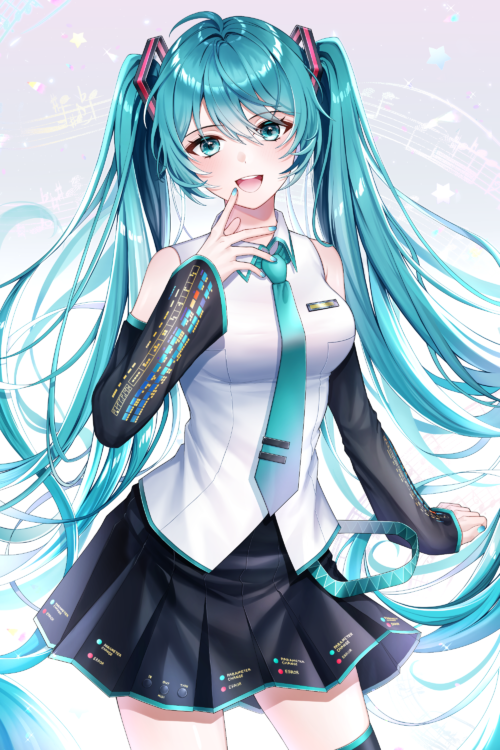 Background Miku Wallpaper