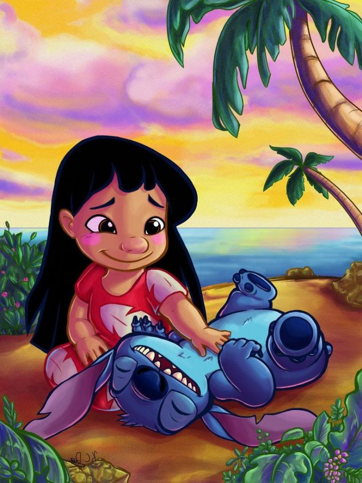 Background Lilo And Stitch Wallpaper