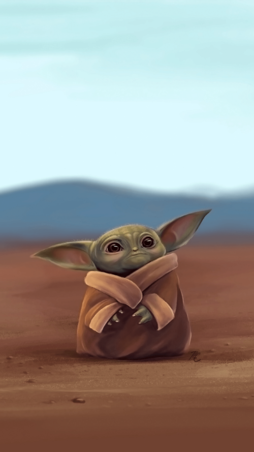 Background Baby Yoda Wallpaper