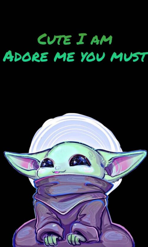 Background Baby Yoda Wallpaper