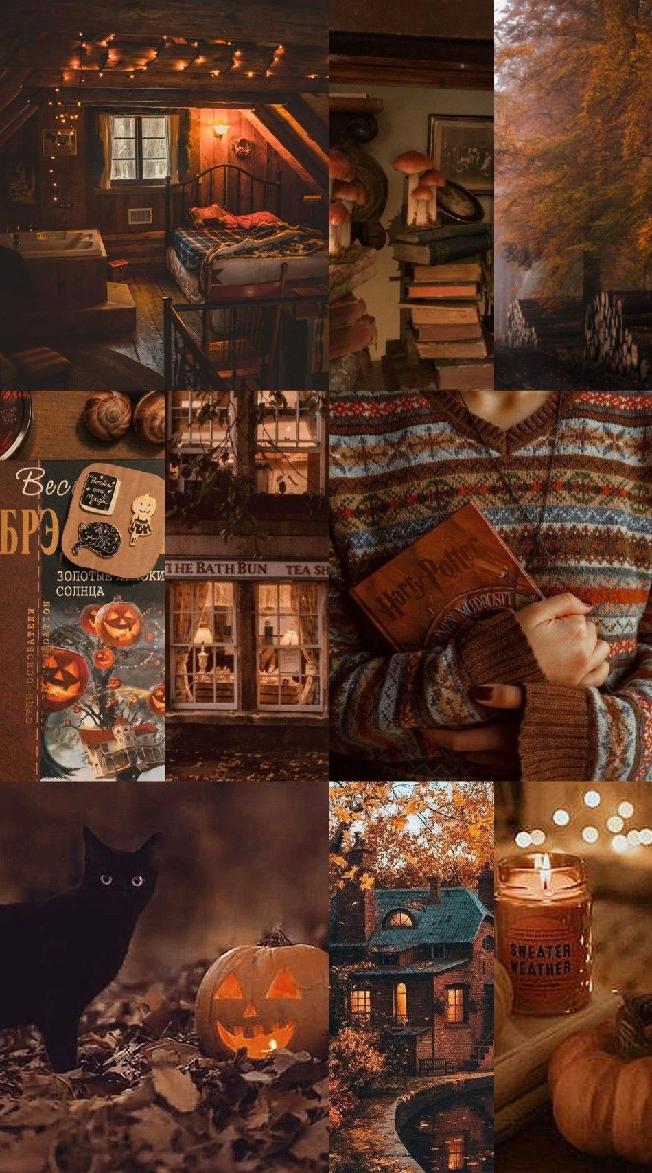 Background Fall Collage Wallpaper