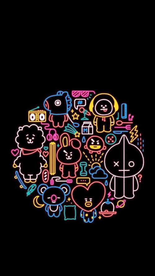 Background BT21 Wallpaper