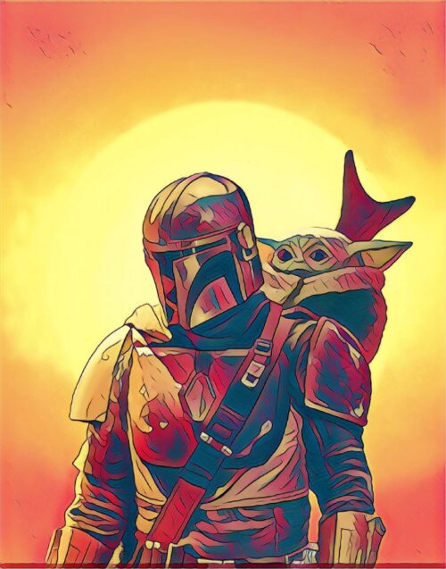 Background Mandalorian Wallpaper