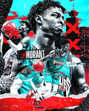 Background Ja Morant Wallpaper