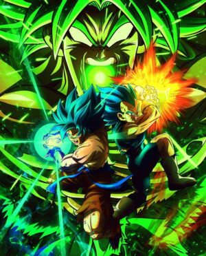 Background Broly Wallpaper