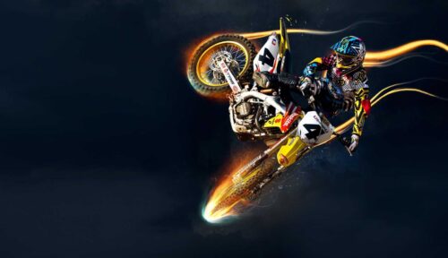 Dirt Bike Desktop Wallpaper