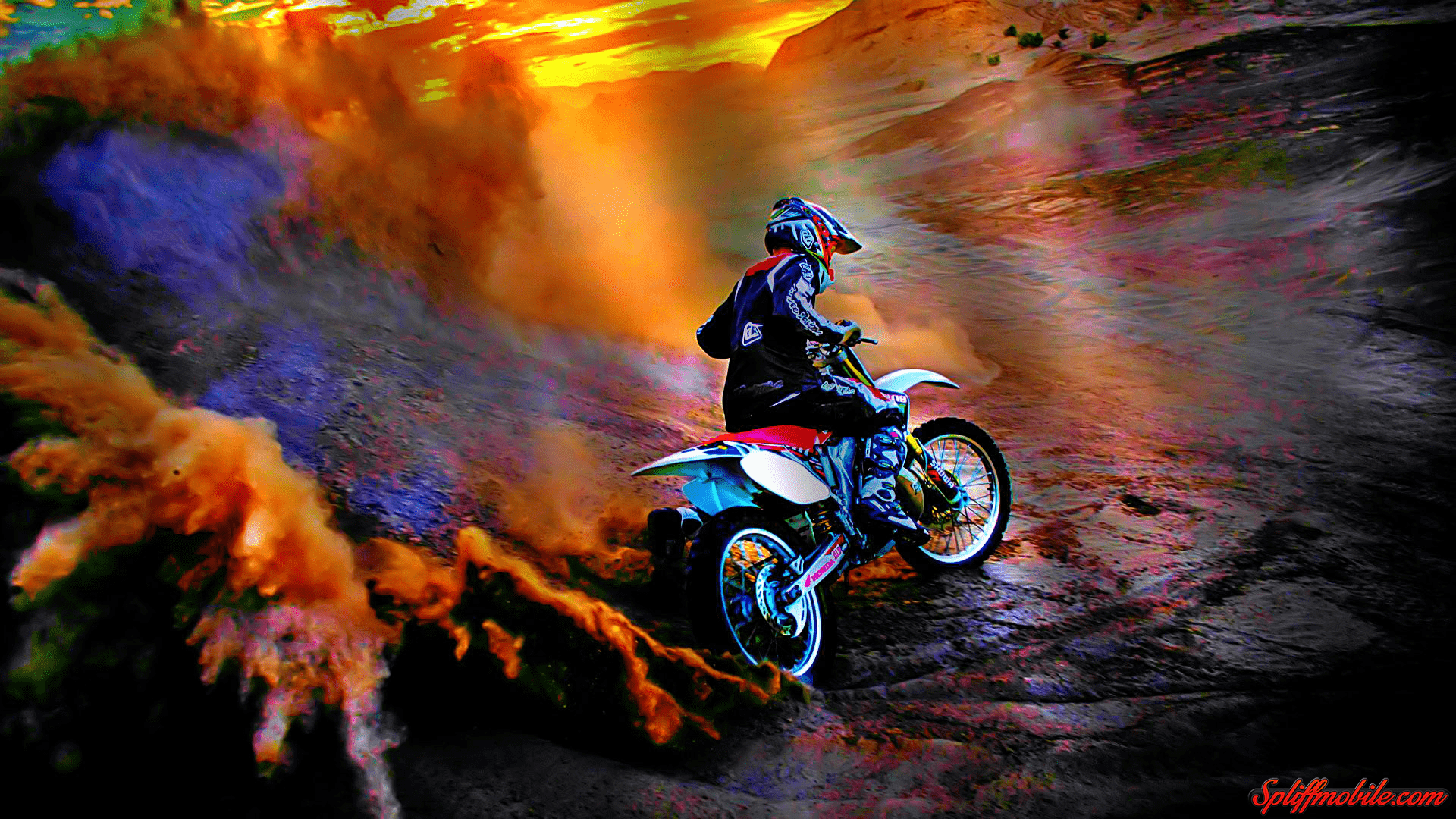 Dirt Bike Desktop Wallpaper