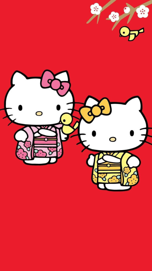 Background Hello Kitty Wallpaper