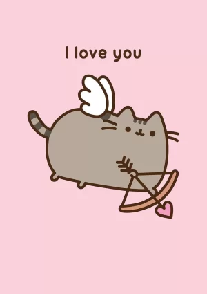 Background Pusheen Wallpaper